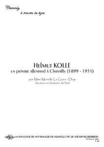 Helmut KOLLE, un peintre allemand à Chantilly
