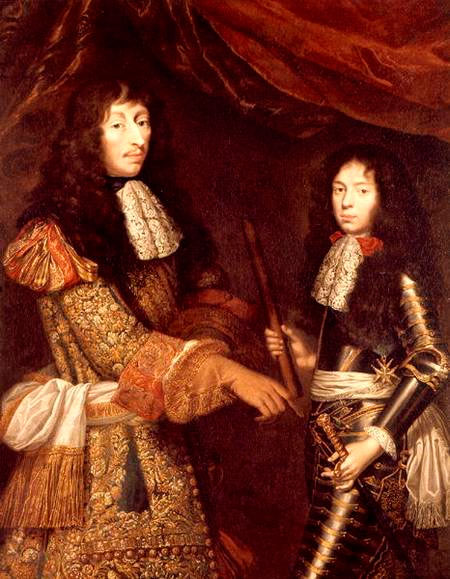 le Grand Condé et son fils Henri-Jules