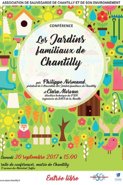 "Les jardins familiaux de Chantilly", par Ph. Normand