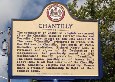 Plaque Chantilly