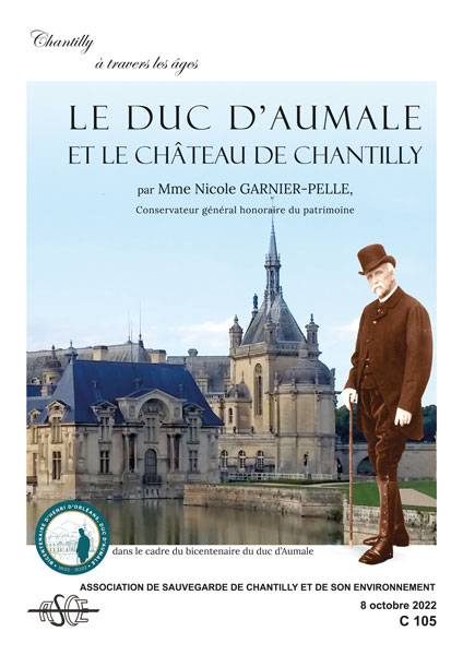 publication ASCE le duc d'Aumale et le château de Chantilly
