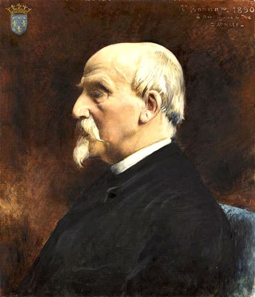 Le duc d'Aumale, Portrait par Léon Joseph Florentin Bonnat, 1890