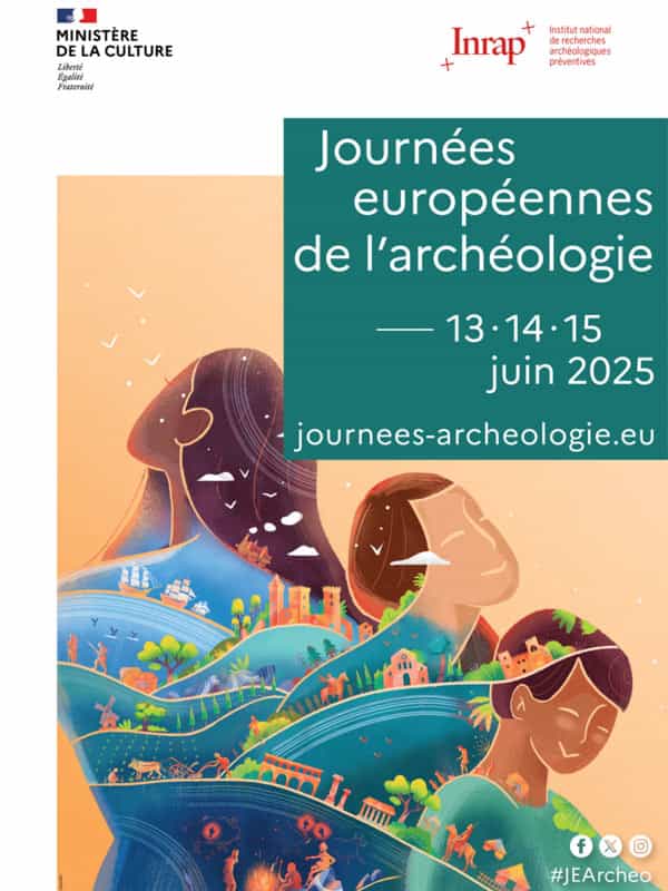 Journées éuropénnes de l'archéologie, 2025-13-15 juin.